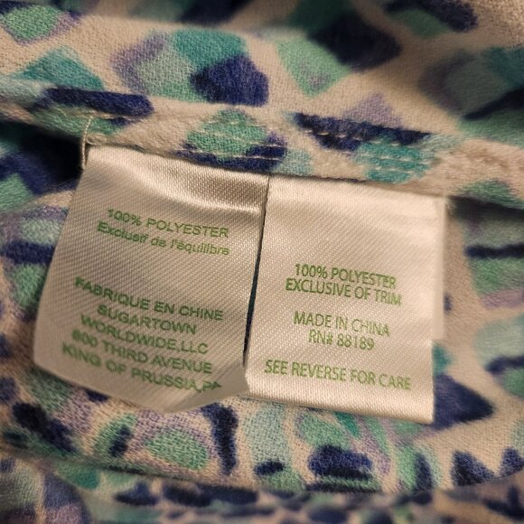 Lilly Pulitzer Girls Jane Shift Dress Size 3 Coastal Pineapple - Picture 11 of 11